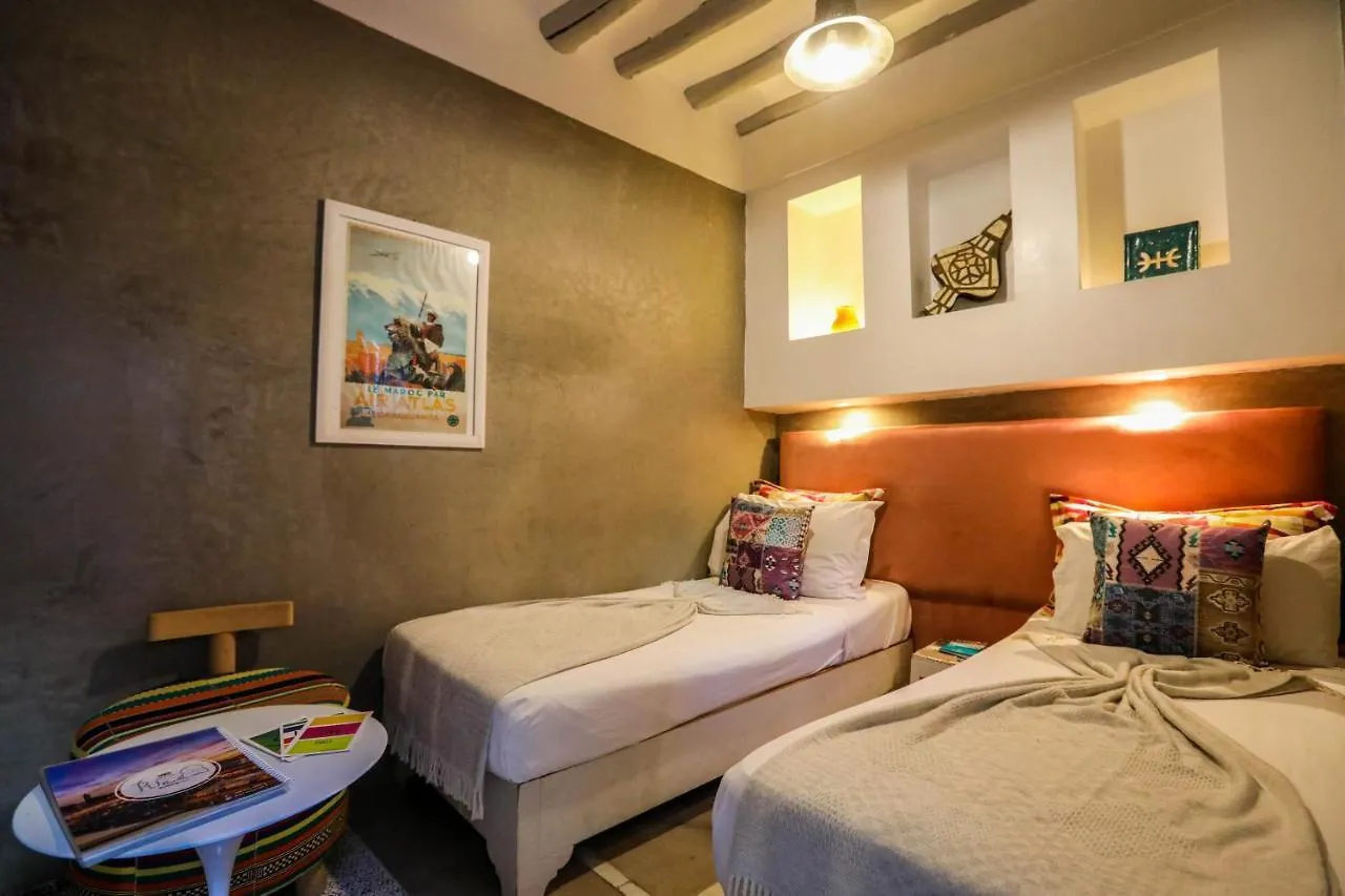 Riad Les 2 Portes Marrákes Marokkó